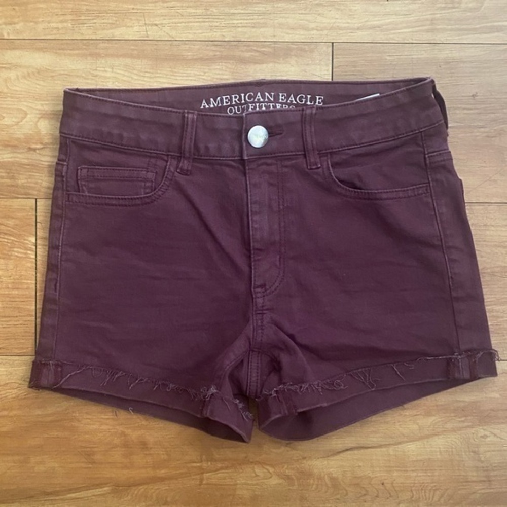 American Eagle Outfitters Hi-Rise Shortie Super Stretch sz 4